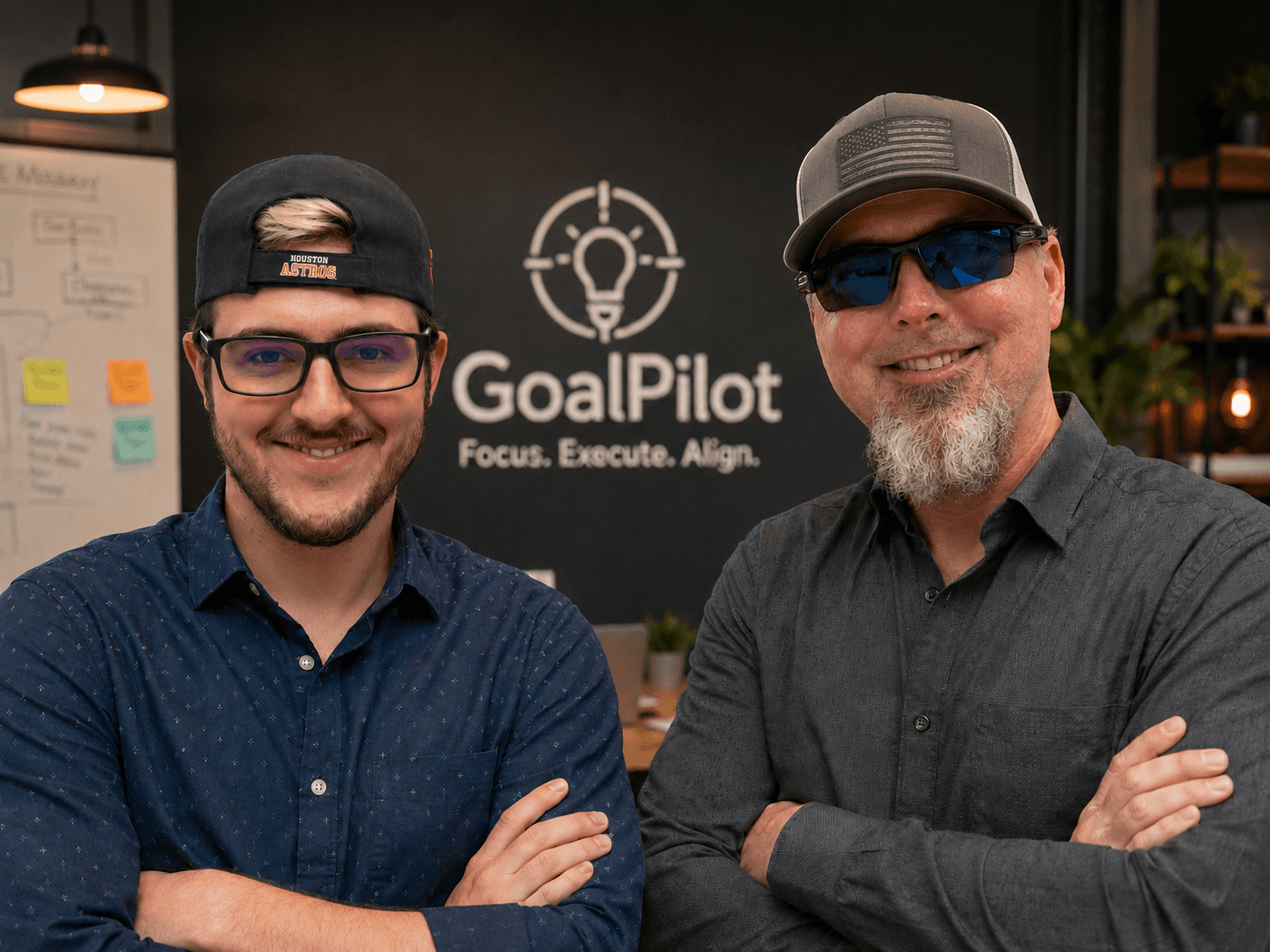 Shannon and Taylor, GoalPilot founders